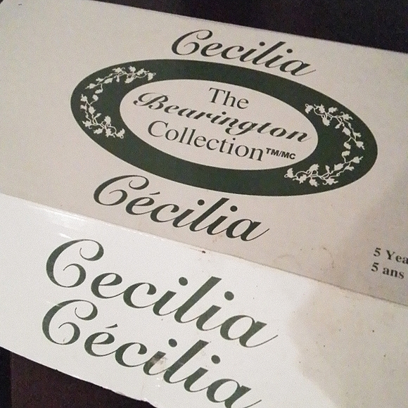 The Bearington Collection "Cécilia" 2006 Collectible Bears - Picture 4 of 5